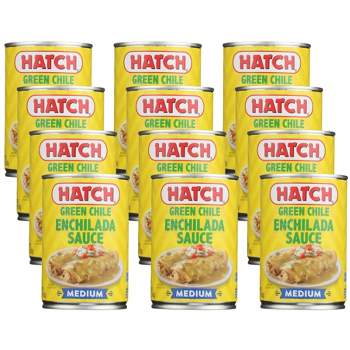 Hatch Green Chile Enchilada Sauce Medium - Case of 12/15 oz