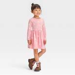 Toddler Girls' Ghost Long Sleeve Dress - Cat & Jack™ Pink