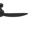 Hunter 52" Mazzini Ceiling Fan Matte Black Finish - ENERGY STAR, 3 Blades, DC Motor, Handheld Remote, Damp Rated - 4 of 4