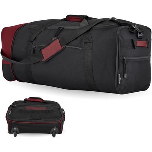 32 Inch Expandable Rolling Travel Bag, Checked Luggage with Durable Construction and Multiple Compartments for Long Trips - 1 of 4