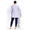 Avenue Women's Plus Size Finley Textured Top - 3 of 4