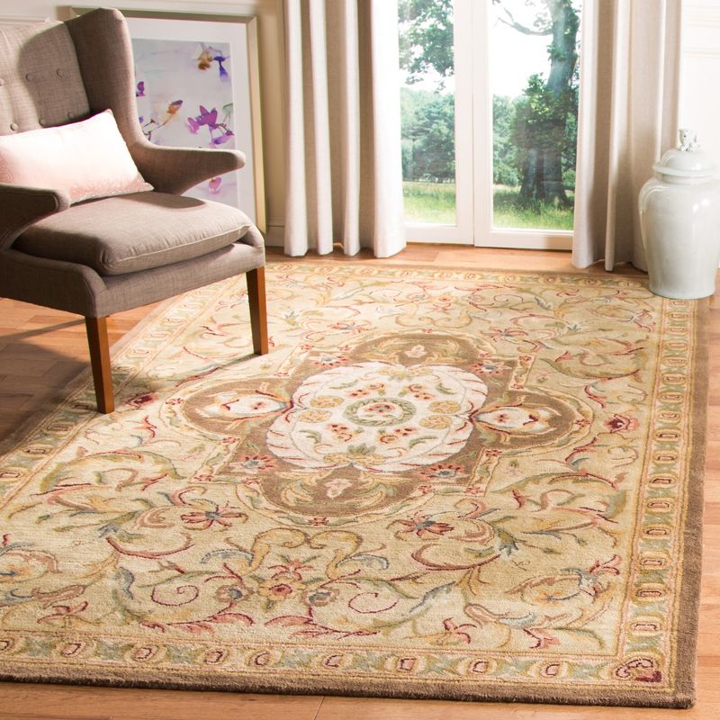 Classic CL220 Hand Tufted Area Rug  - Safavieh, 2 of 8