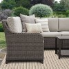 Leisure Made Mitchell 5pc Wicker Sectional in Tan Fabric - 3 of 4