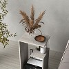 Damerin 25 in. H 3-Tier Shelf Side Table End Table - 2 of 4