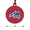 Stony Brook University Primary Logo Aluminum Holiday Christmas Tree Ornament - 3 of 4