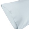 Unique Bargains Solid Color Envelope Closure for Easy Care Wrinkle Pillowcase 2 Pcs - 2 of 4