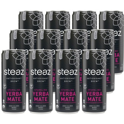 Steaz Antioxidant Brew Organic Peach Please Yerba Mate 16 Fl Oz, Shop