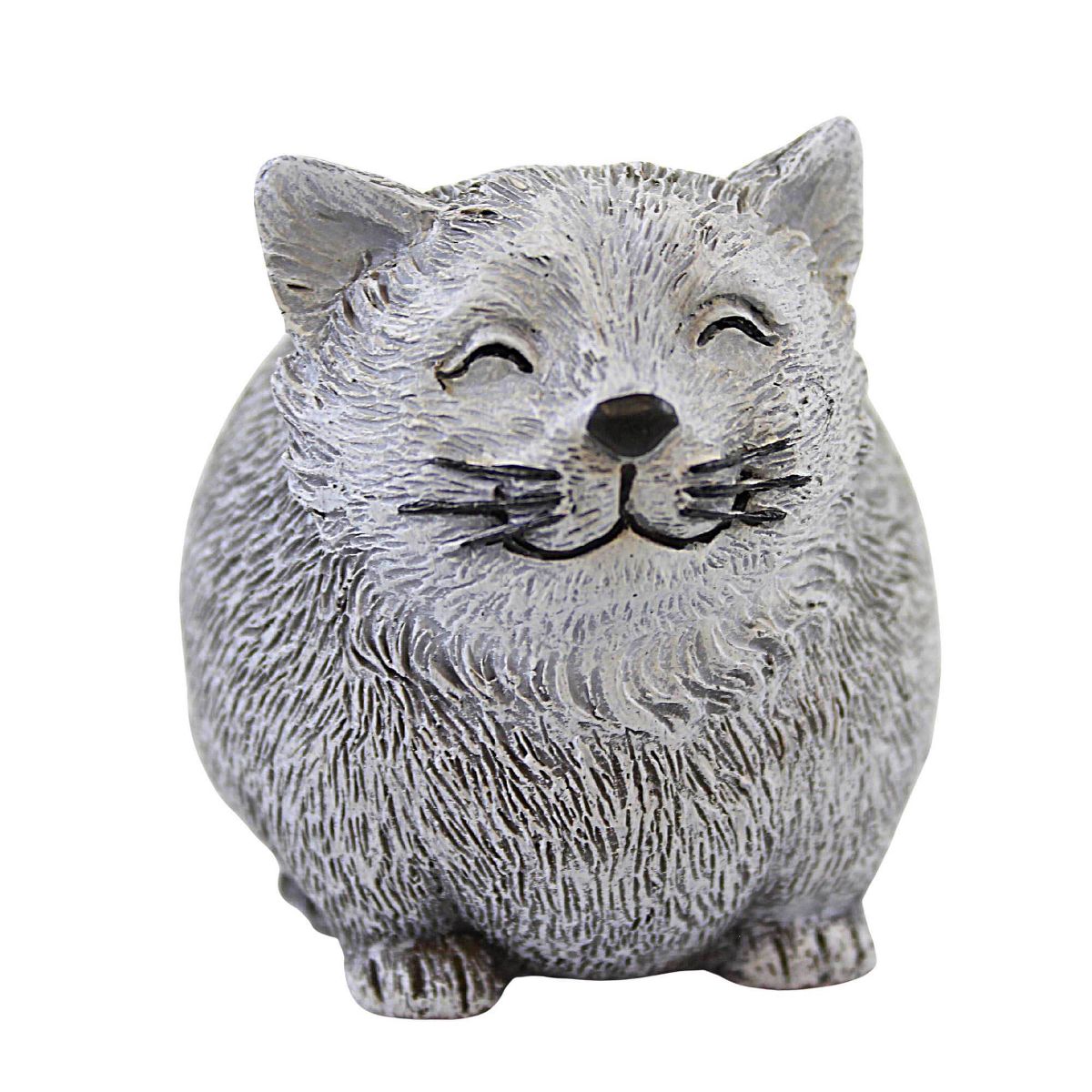 Roman 2.5 Inch Pudgy Pebble Pals Garden Figurine Everyday Figurine , Lightweight Summer Decor Animal Mini (1PC)