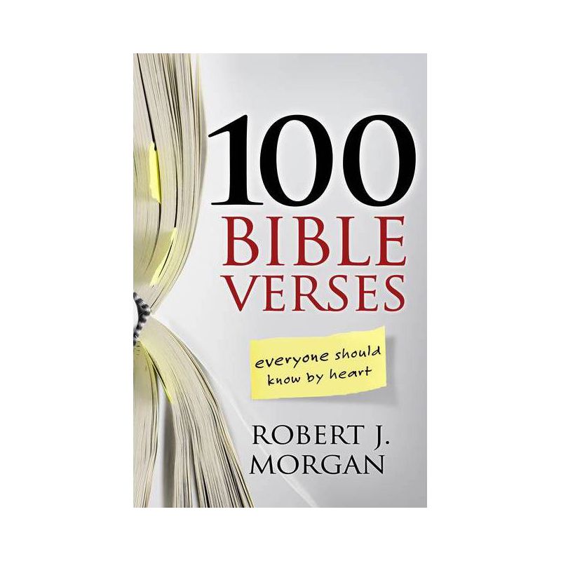 100 Bible Verses Everyone Should Know by Heart - by  Robert J Morgan (Paperback), 1 of 2