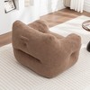 Vynxaria Giant Bean Bag Chair (37.0"D x 35.0"W x 31.1"H) - High-Density Memory Foam, Removable Washable Cover - 3 of 4