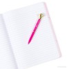 Yoobi Composition Book 7.5"x9.75" Wide Ruled with Pen Barbie Logo - 2 of 4