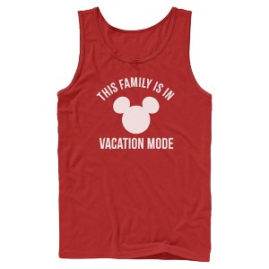 Men's Mickey & Friends This Family Is in Vacation Mode Tank Top - 1 of 4