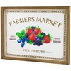 Northlight Farmers Market Framed Metal Wall Sign - 15.75" - 4 of 4
