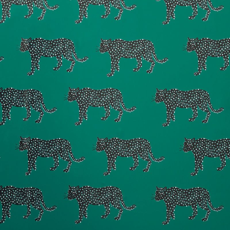 Panther Peel &#38; Stick Wallpaper Green - Opalhouse&#8482;, 1 of 12