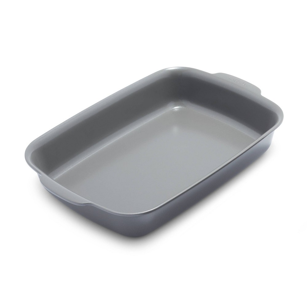 Photos - Pan Green Pan Green Premiere Ovenware Ceramic Nonstick Rectangular  13"x9" Gray 