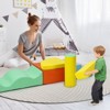 Coucheta Foam Climbing Blocks for Toddlers - Soft Indoor Play Gym Set for Climbing, Crawling, and Sliding - Lightweight and Easy to Clean - 3 of 4
