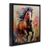 Stupell Industries Vivid Horse Galloping, 18" x 18" - 3 of 4