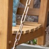 Cambridge Casual Rocca Outdoor Teak Wood Porch Swing - 4 of 4