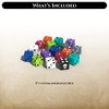 Middara: Act 1 - Extra Dice Pack - 17pc Custom d6 Set, Etched Designs, RPG - 2 of 4