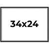 PosterPalooza | Flat Silver Picture Frame - UV Acrylic, Backing Board, Hanging Hardware Included - 2 of 4