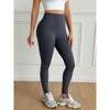 Imily Bela Womens High Waisted Leggings Butt Lifting Tummy Control Workout Running Gym Athletic Yoga Pants - 3 of 4
