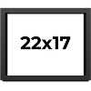 PosterPalooza | Shadow Box 1.5" Depth Black Picture Frame - UV Acrylic, Backing Board, Hanging Hardware - 2 of 4