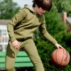Mightly Kids Fair Trade Organic Cotton Zip-Up Pocket Hoodie - 2 of 3