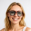 Anna-Kaci Women's Retro Aviator Sunglasses - 3 of 4