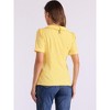 INSPIRE CHIC Women's Floral Jacquard Puff Short Sleeve Peter Pan Collar Blouse - 3 of 4