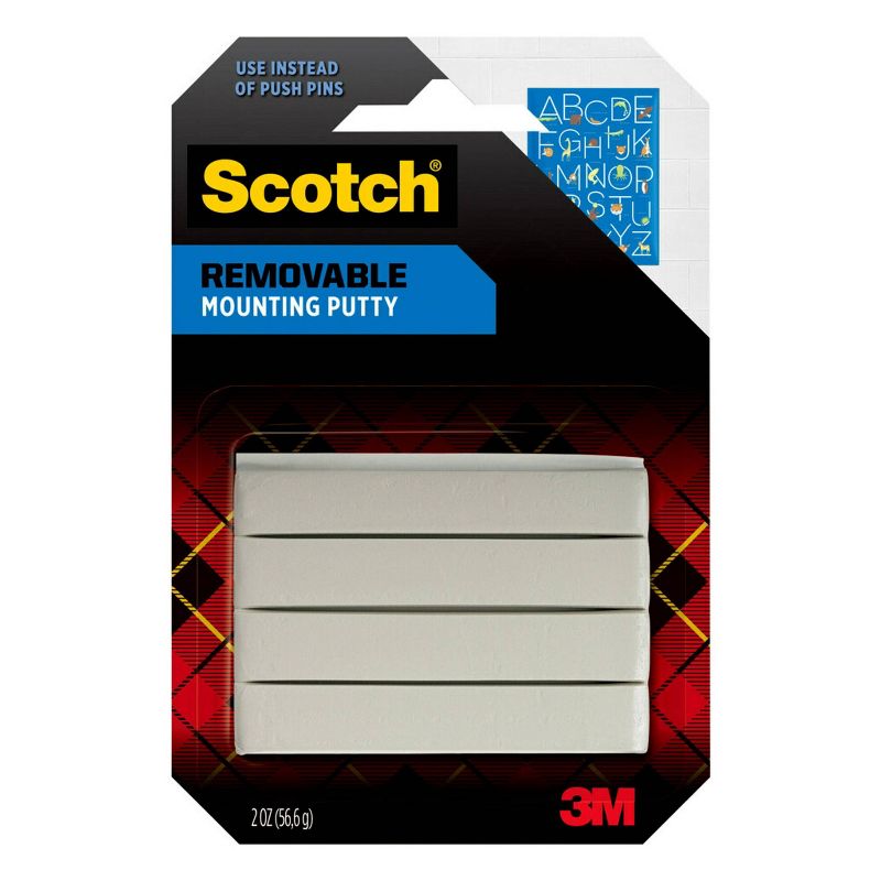 Scotch 2oz Removable Mounting Putty, 1 of 9