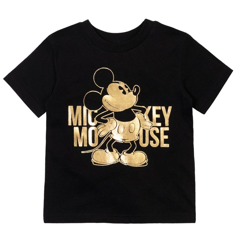 Disney Mickey Mouse Graphic T-Shirt Toddler to Big Kid, 3 of 6