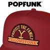 Yellowstone Protect The Family Foam Trucker Cap Garnet - 4 of 4