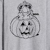 Men's - Garfield - Halloween Pumpkin Art Long Sleeve Graphic T-Shirt - image 2 of 4