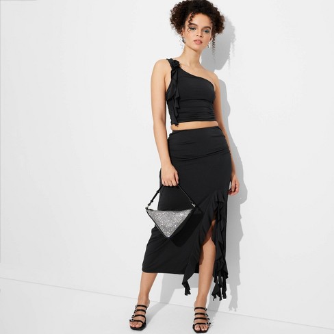 Everywhere Ponte Midi Skirt