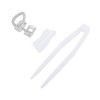 Unique Bargains Hip Hop Hollowout Rhinestone Heart Fake Grills 1 Pc - 3 of 4