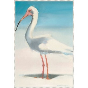 Amanti Art Boca Bird by Kathleen Broaderick Canvas Wall Art Print Framed 23 x 33-in. - 1 of 4