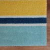 2'x3' ColorStar Coastal Sun Doormat - Bungalow Flooring: Indoor/Outdoor Rubber Backing, Stain & Skid Resistant - 4 of 4