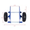 Heavy Duty Panel Dolly – 600LB Capacity All-Terrain Moving Cart with 10” Pneumatic Wheels & Auto-Clamp – Adjustable Grip - 2 of 4