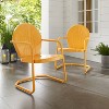 Griffith Metal Chair Tangerine - Crosley - 4 of 4