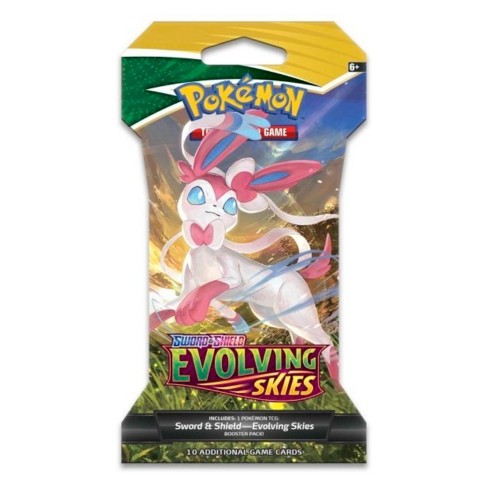 Pokemon Evolving Skies SleevedBooster outlets Bundle set of 10