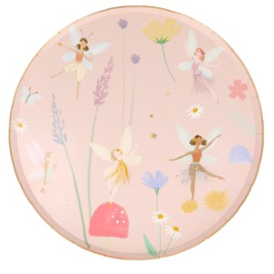 Meri Meri Fairy Dinner Plates (Pack of 8) - 1 of 3