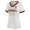 Mlb San Francisco Giants Women's Short Sleeve V-neck Fashion T-shirt - M :  Target