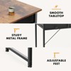 Kumasinova 32"/47" Office Desk with Drawers,Computer Desk with Fabric Side Bag/Storage Shelves,Gaming Desk for Office,Gaming&Study - 4 of 4