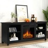 Costway 58'' 2-Tier Fireplace TV Stand W/18'' 1500W Electric Fireplace 65'' - image 4 of 4