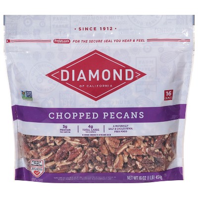 Diamond Chopped Pecans - 1lb