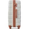 3pcs Luggage Set, ABS Hard Shell Expandable Spinner Luggage, 20'' Airline Certified Carry-on 24'' and 28'' Expandable Hardshell Luggage Lightweight - 4 of 4
