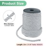 Unique Bargains Soft Polyester Twisted Silk Decorative Craft Cord Trim Cord Rope 22 Yards 1 Pc - 3 of 4