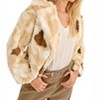 Women's Short Textured Jacket - Lili Sidonio - 3 of 3