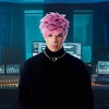 Costume Culture by Franco LLC Rap Rocker Adult Pink Costume Wig - 3 of 4