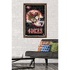 Trends International NFL San Francisco 49ers - Neon Helmet 23 Framed Wall Poster Prints - 2 of 4